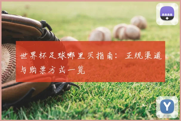 世界杯足球哪里买指南：正规渠道与购票方式一览